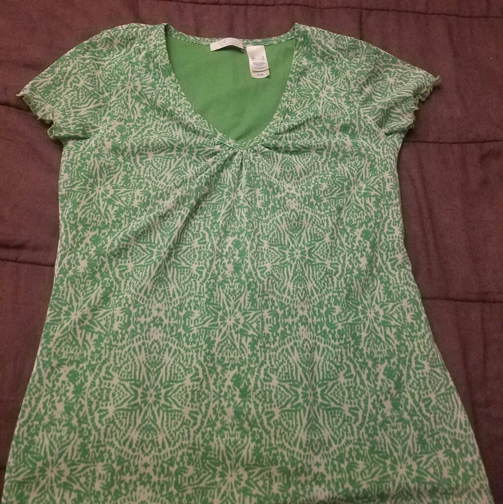 Green shirt
